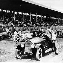 Oldfield at the wheel of Tacoma Speedway pace car.